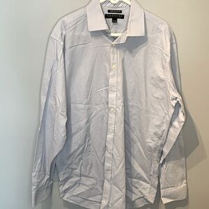 Light Blue Patterned Dress Shirt